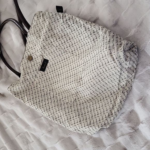 RARE🦄Mona B USA Straps & Buckles Canvas Tote-Canvas/Military Tents/Truck Tarps - Picture 11 of 14